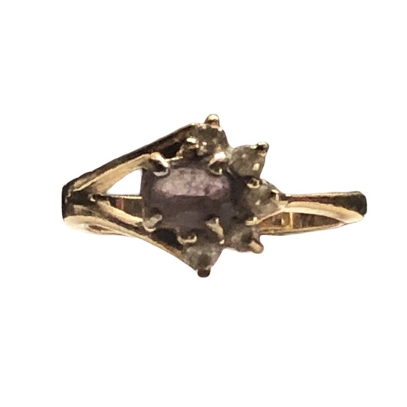 Purple gold ring - Picture 13 of 15